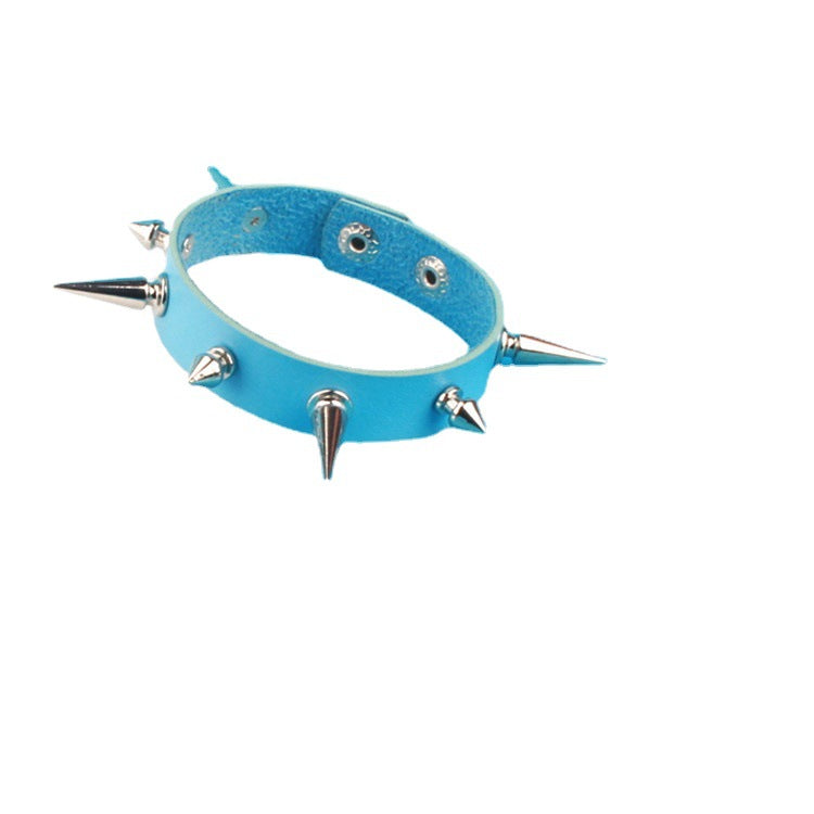 Trendy Goth Bracelet Spikes